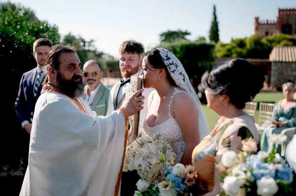 Romantic Garden Style Wedding Pastel Colors Athens
