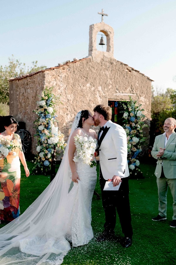 Romantic Garden Style Wedding Pastel Colors Athens