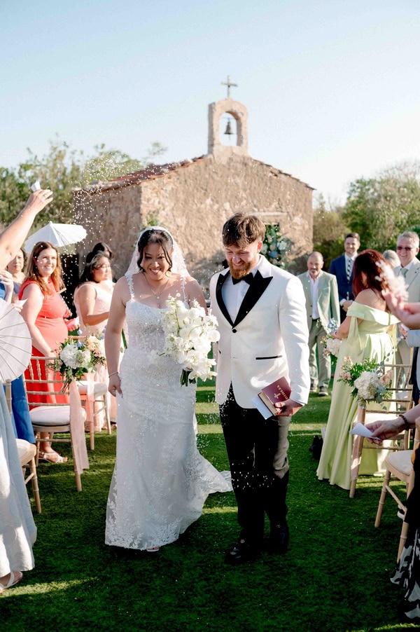 Romantic Garden Style Wedding Pastel Colors Athens