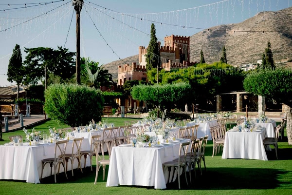 Romantic Garden Style Wedding Pastel Colors Athens