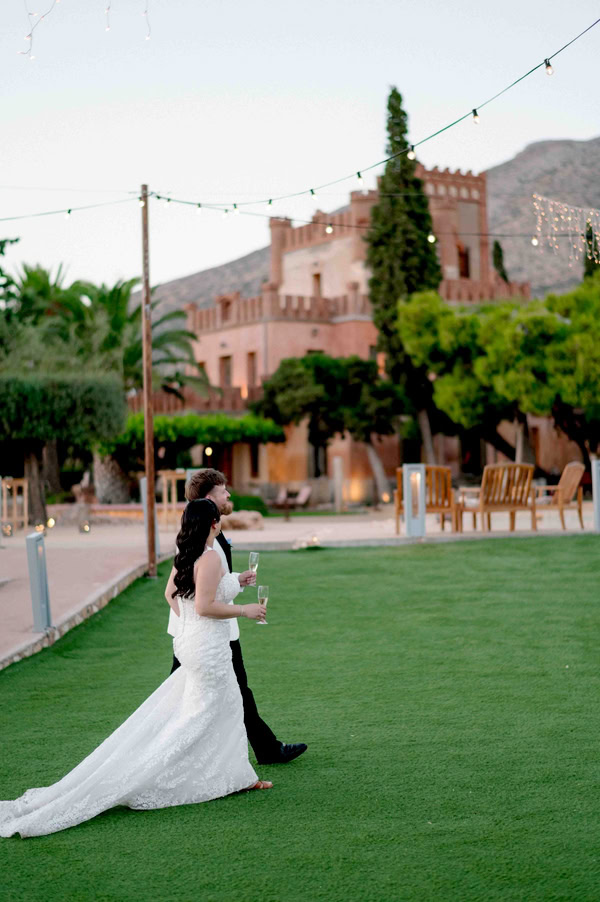 Romantic Garden Style Wedding Pastel Colors Athens