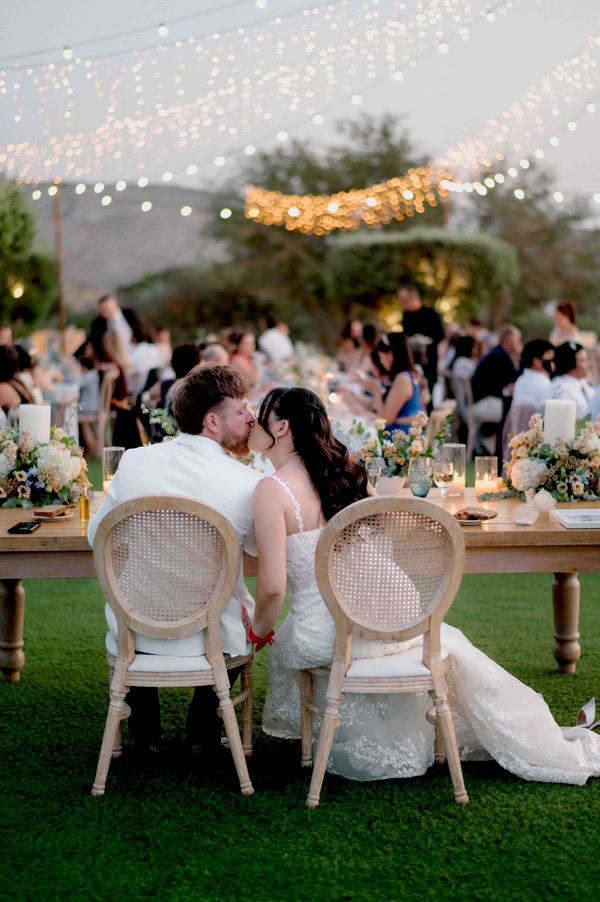 Romantic Garden Style Wedding Pastel Colors Athens