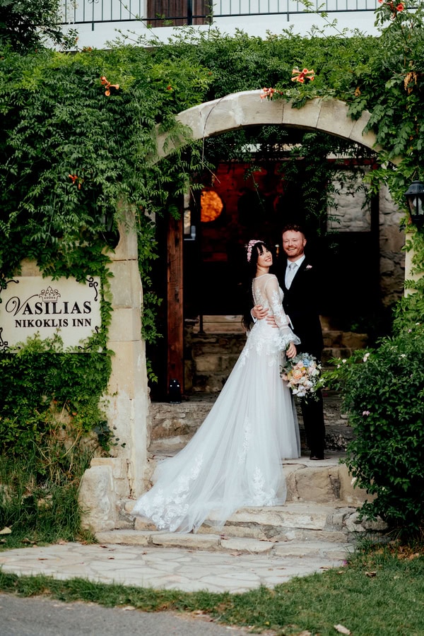 Romantic Garden Wedding Cyprus Pastel Florals