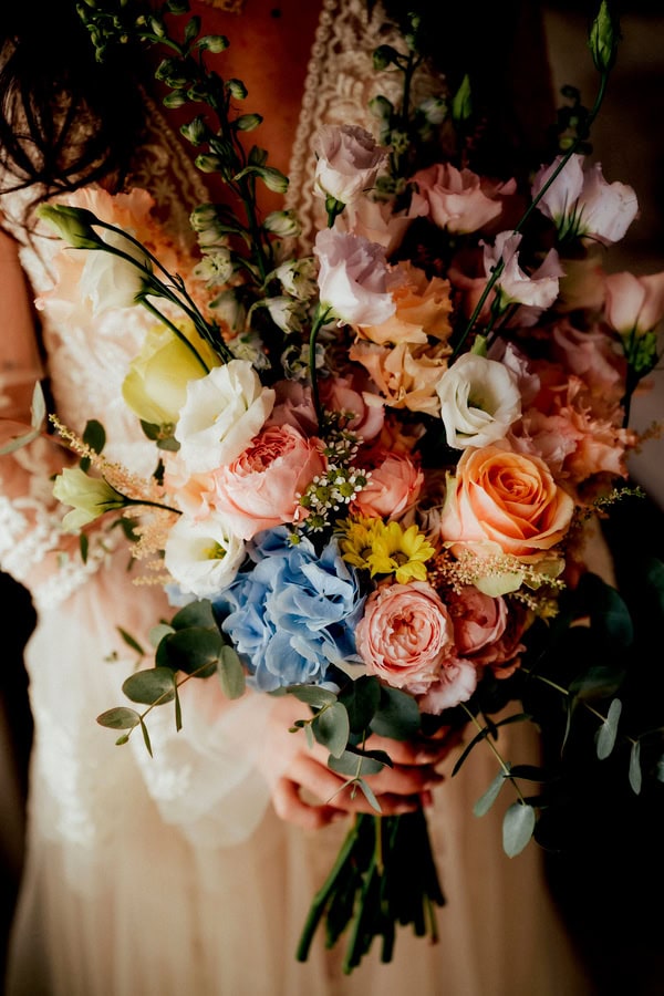 Romantic Garden Wedding Cyprus Pastel Florals