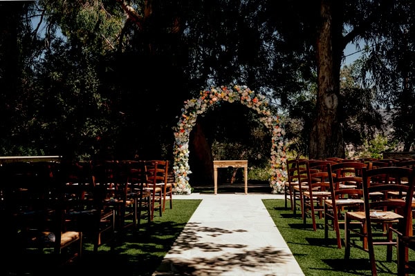 Romantic Garden Wedding Cyprus Pastel Florals