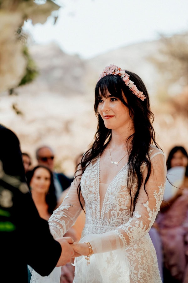 Romantic Garden Wedding Cyprus Pastel Florals