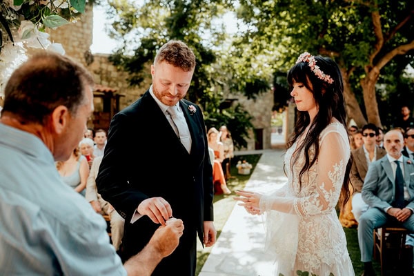 Romantic Garden Wedding Cyprus Pastel Florals