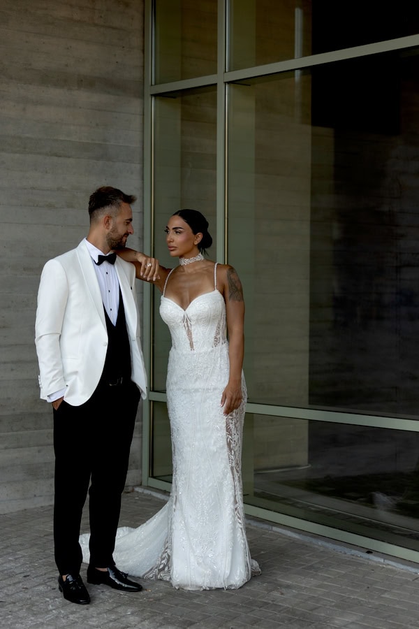 Romantic Wedding White Floral Arrangements