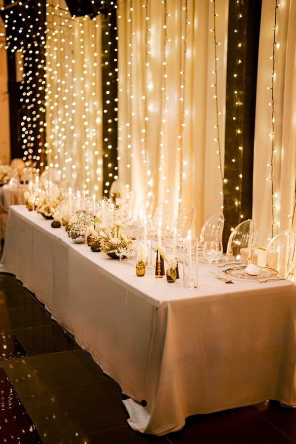 Wedding Decoration White Black Disco Balls Inspiration