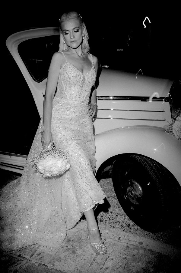 White Floral Chic Summer Wedding Agrinio
