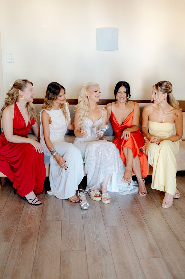 White Floral Chic Summer Wedding Agrinio