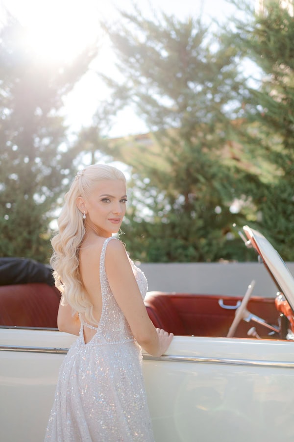 White Floral Chic Summer Wedding Agrinio