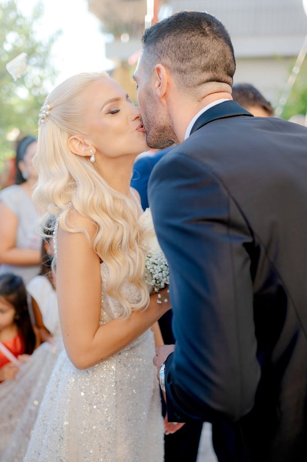 White Floral Chic Summer Wedding Agrinio