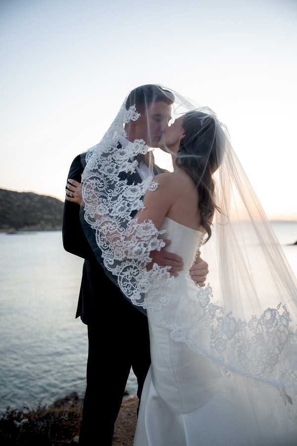 White Floral Wedding Romantic Moments
