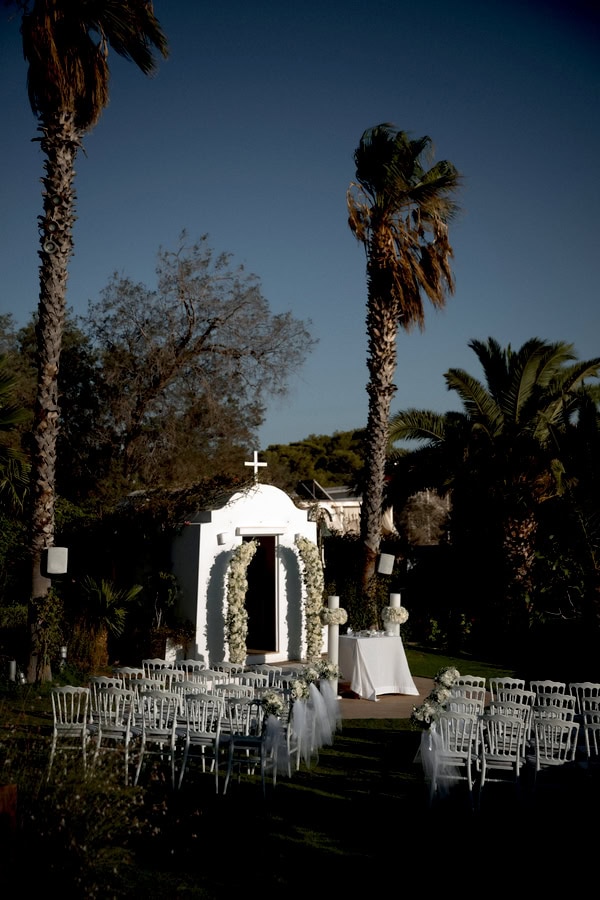 White Floral Wedding Romantic Moments