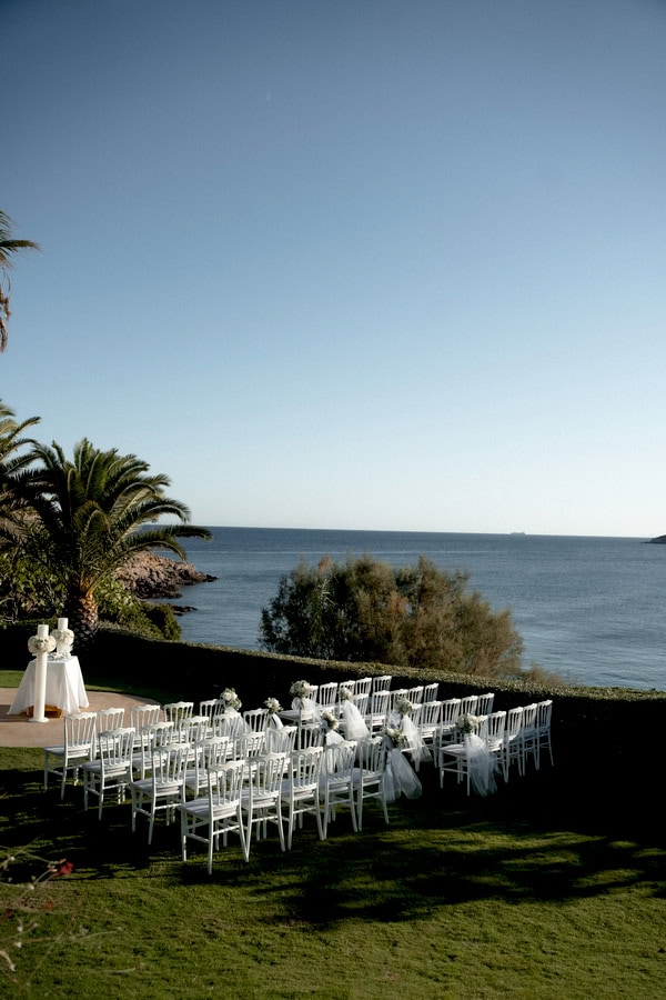 White Floral Wedding Romantic Moments