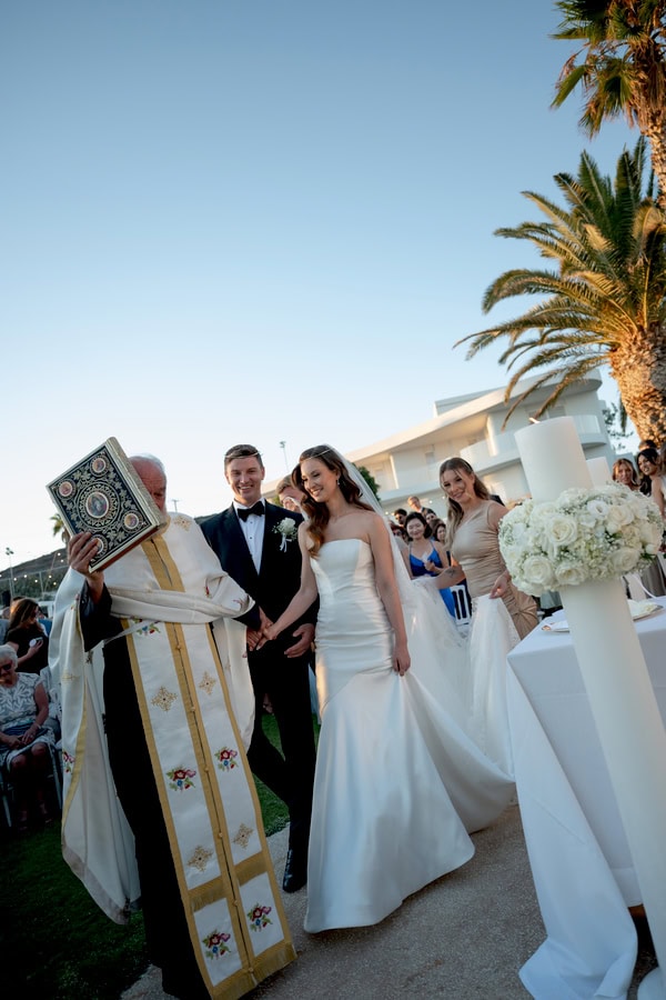 White Floral Wedding Romantic Moments