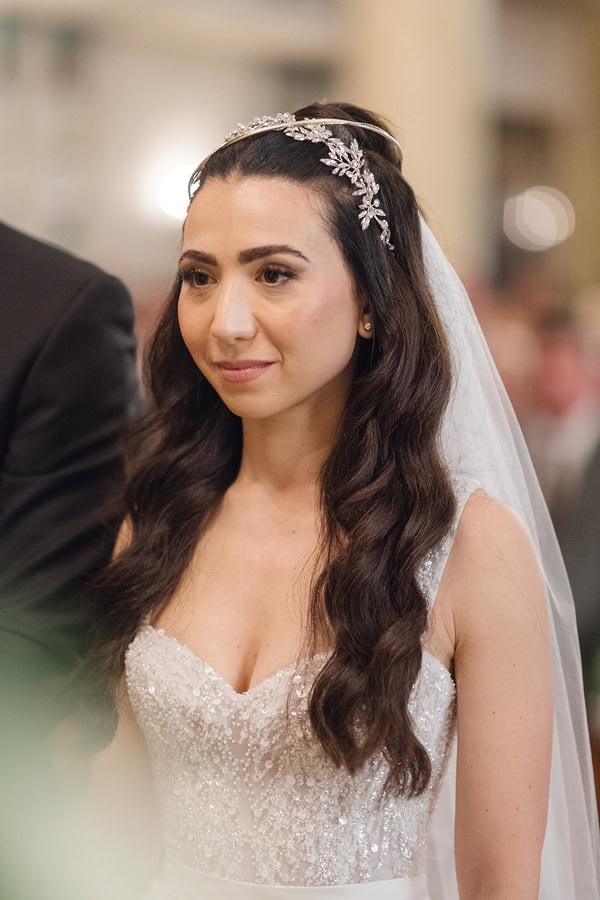 White Flowers And Romantic Chicago Wedding
