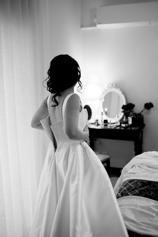 Winter Wedding In Burgundy Tones