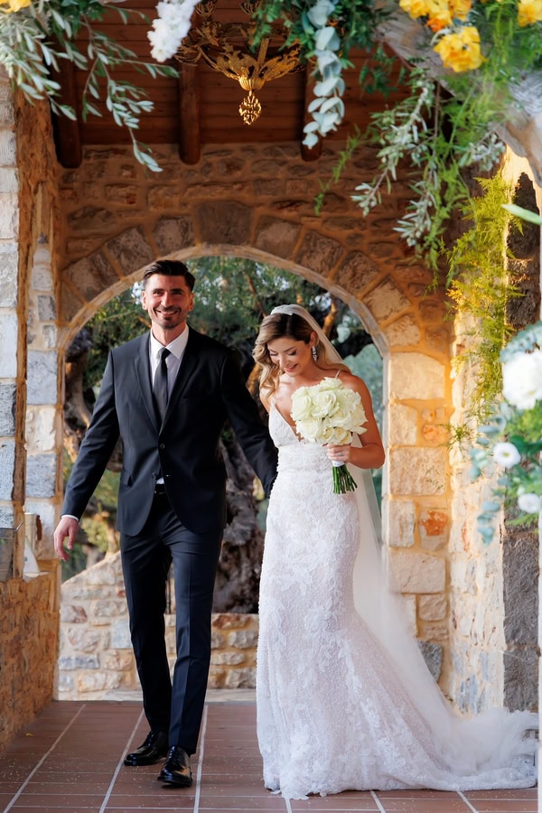 Autumn Wedding Kalamata Yellow Flowers Rustic Details