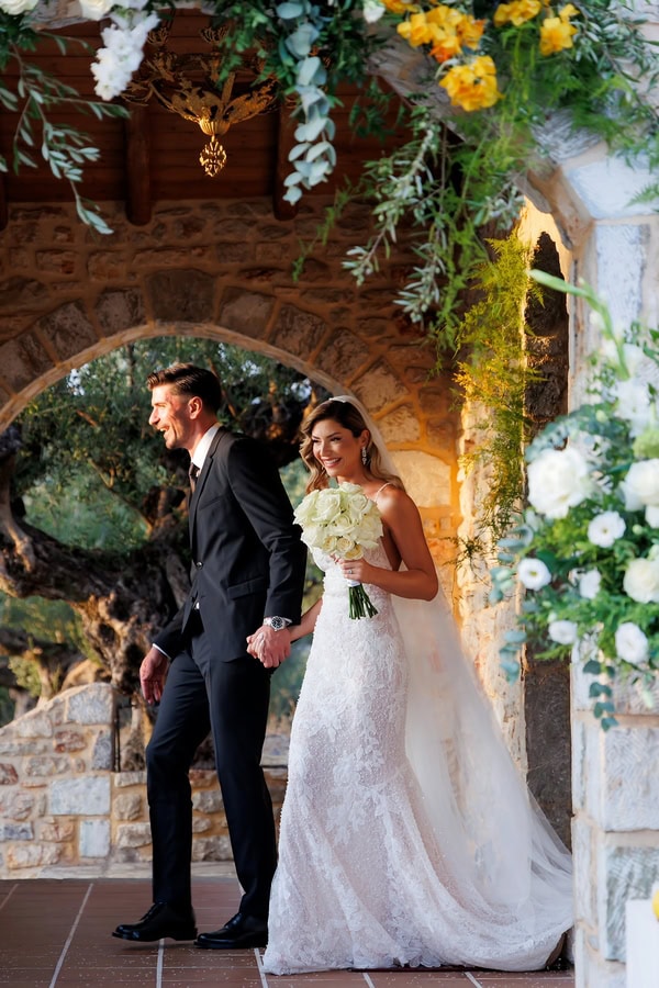Autumn Wedding Kalamata Yellow Flowers Rustic Details