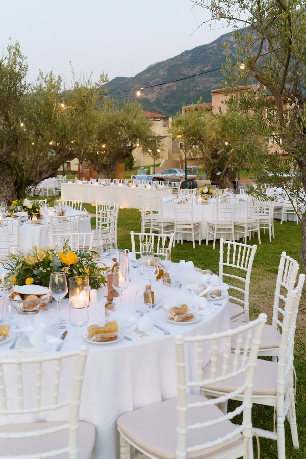 Autumn Wedding Kalamata Yellow Flowers Rustic Details