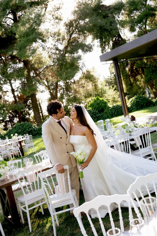 Beautiful Wedding White Hydrangeas Ktima Deda