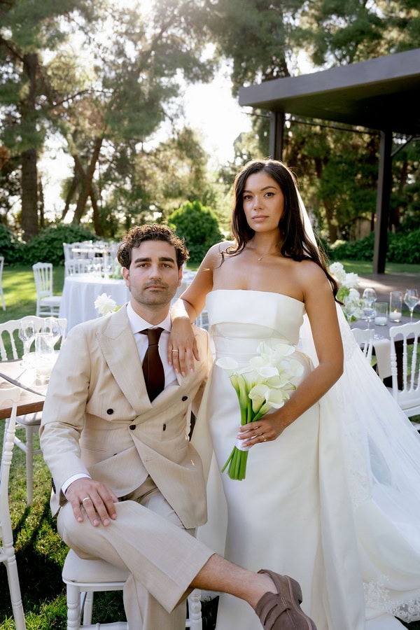 Beautiful Wedding White Hydrangeas Ktima Deda