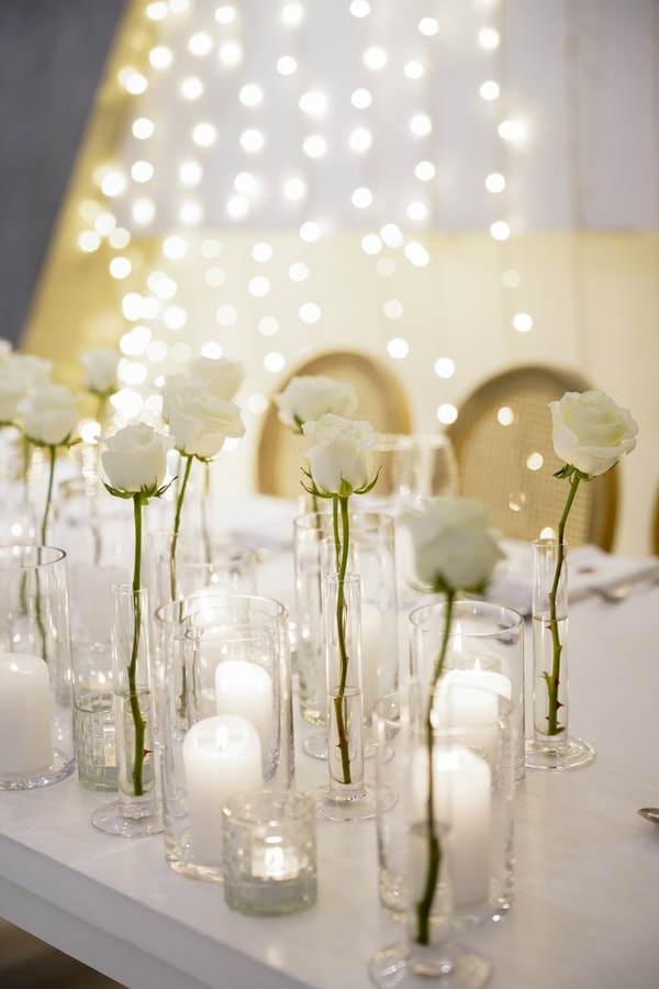 Beautiful Wedding White Lilies Lovely Details