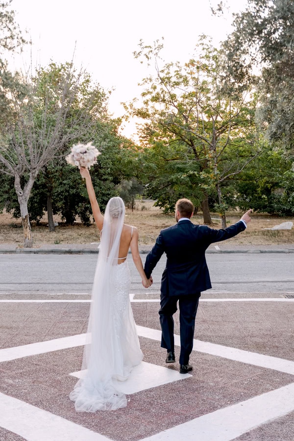 Boho Chic Summer Wedding In Athens With Romantic Tones