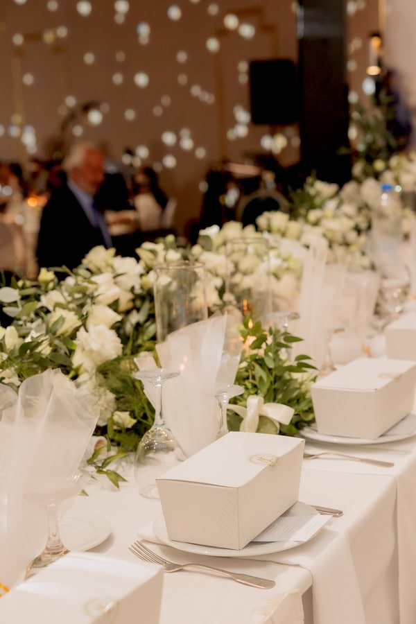 Chic Summer Wedding Sparti All White Floral Designs