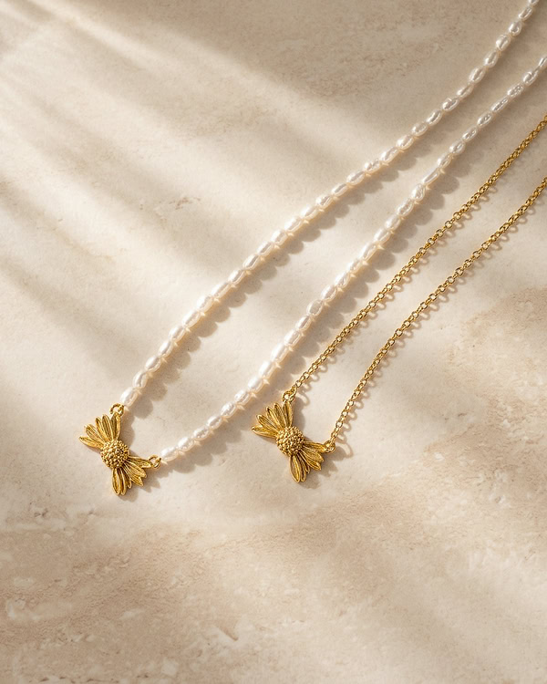 Daisy Field Eli Persephone Thallo Wedding Jewelry