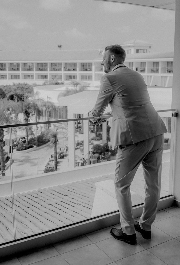 Destination Wedding At Vasilias Nikoklis Inn With Roses And Lisianthus