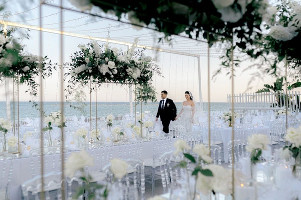 Dreamy Beach Wedding White Decoration