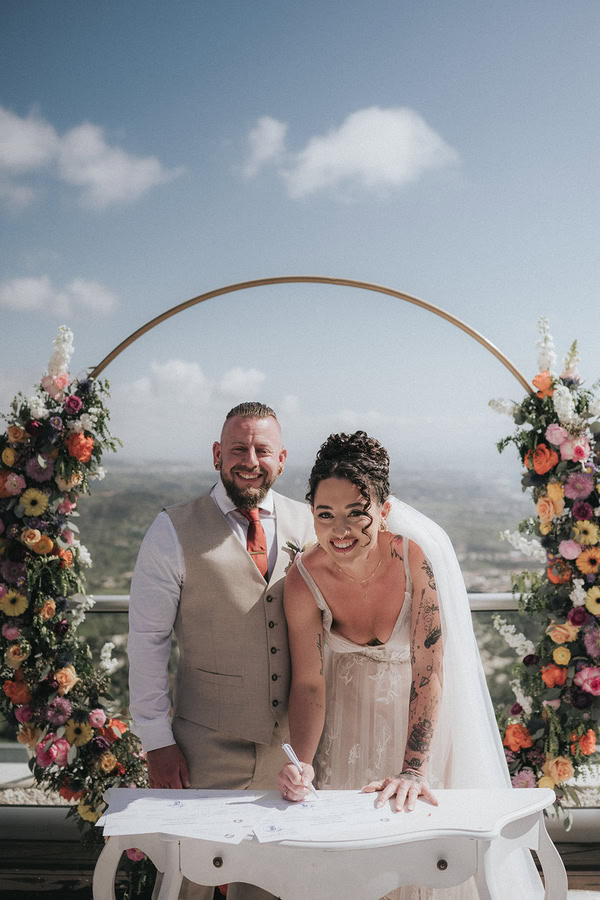 Intimate Destination Wedding Cyprus Special Details