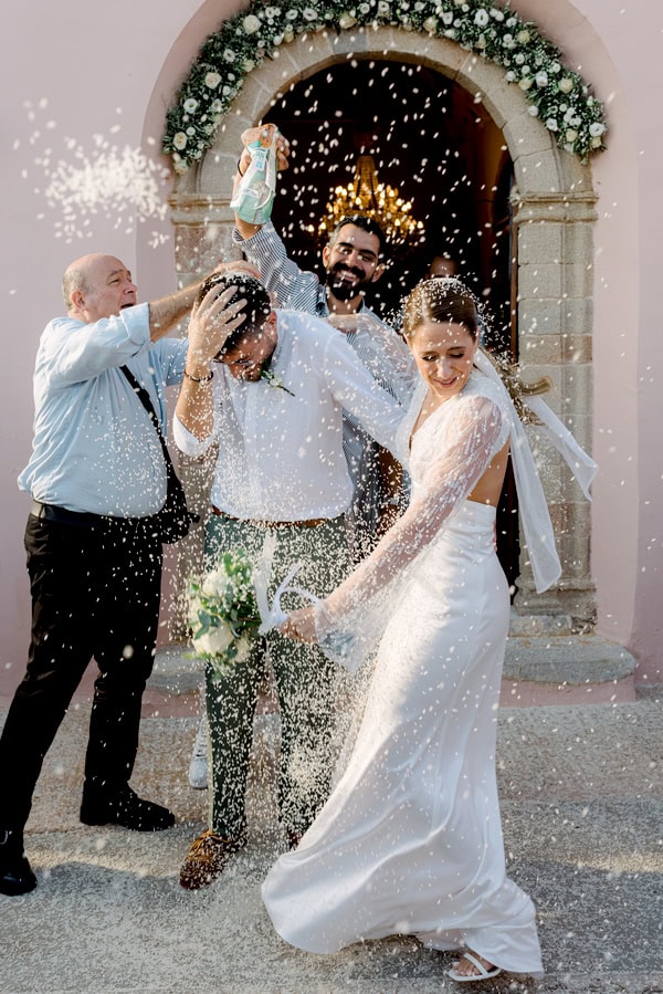 Lovely Wedding Kythira Romantic White Decoration