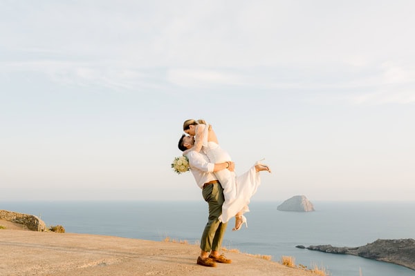 Lovely Wedding Kythira Romantic White Decoration