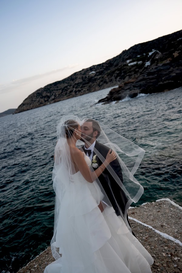 Modern Quiet Luxury Wedding In Sifnos