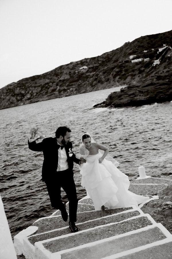 Modern Quiet Luxury Wedding In Sifnos