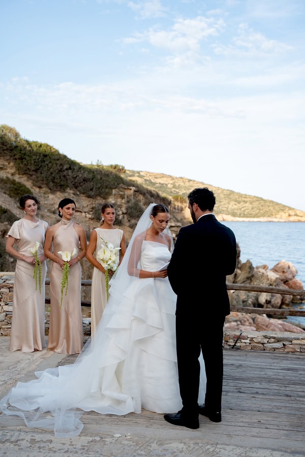 Modern Quiet Luxury Wedding In Sifnos