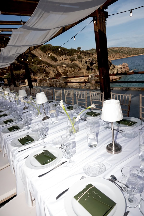 Modern Quiet Luxury Wedding In Sifnos