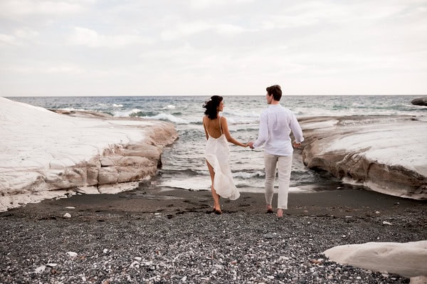Romantic Next Day Shoot Lunar Landscape Sea