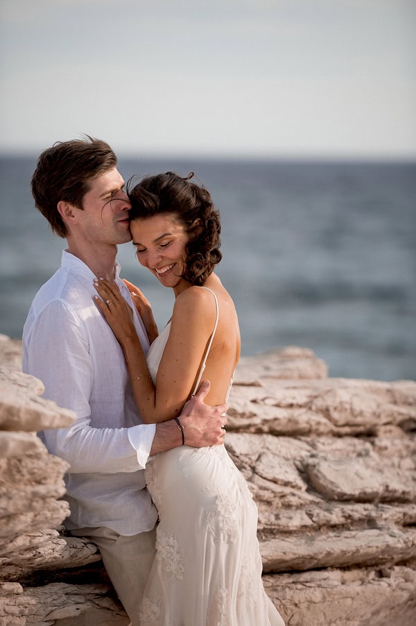 Romantic Next Day Shoot Lunar Landscape Sea