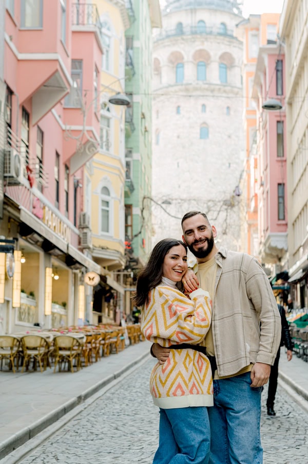 Special Couple Photoshoot In The Heart Of Istanbul