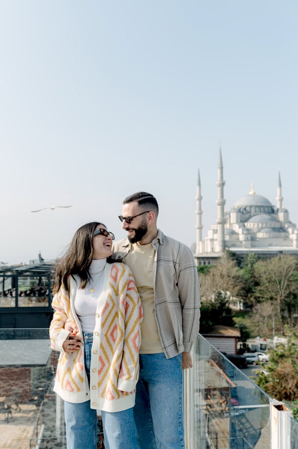 Special Couple Photoshoot In The Heart Of Istanbul