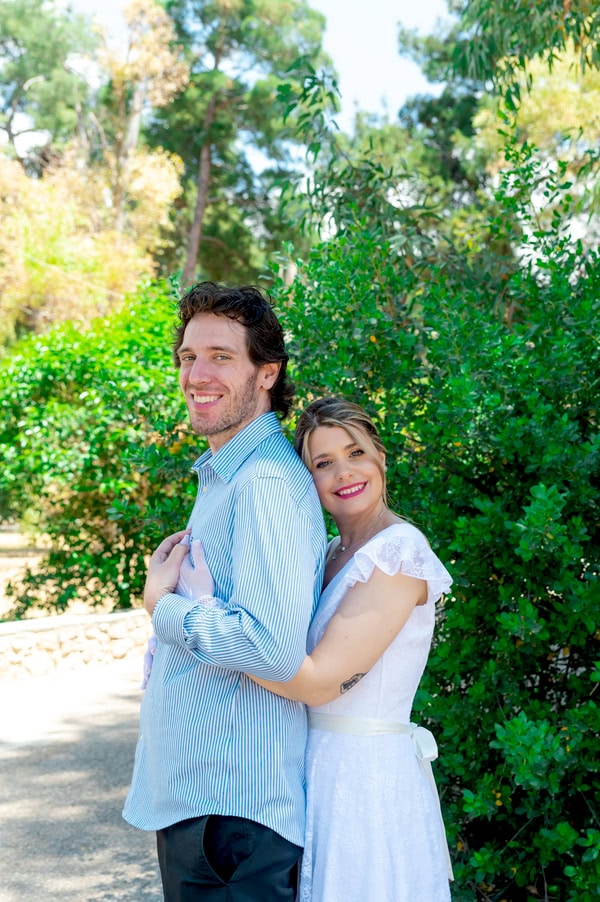Spring Civil Wedding With Pastel Flowers