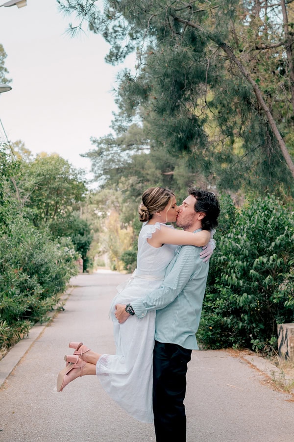 Spring Civil Wedding With Pastel Flowers
