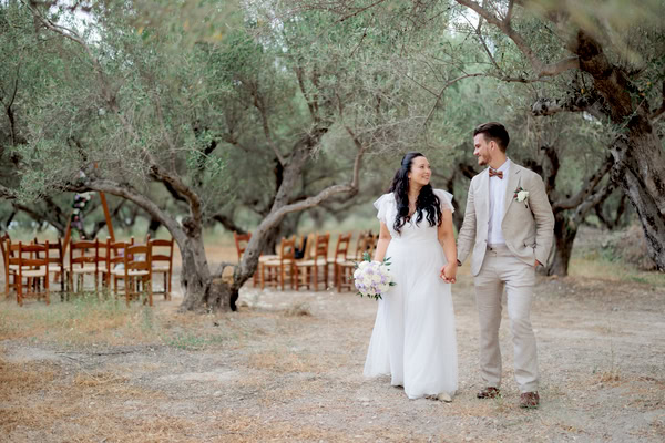 Spring Wedding Crete Romantic Rustic Details