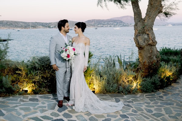 Athens Wedding Inspired By Bougainvillea