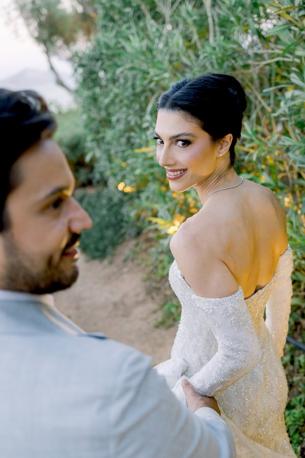 Athens Wedding Inspired By Bougainvillea